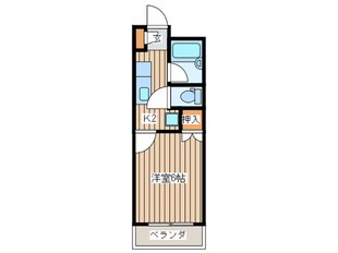 シャトー常盤台の物件間取画像